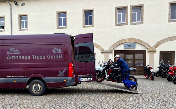 Fahrzeugabholung